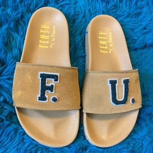 Rihanna Fenty Slides “Fenty University”